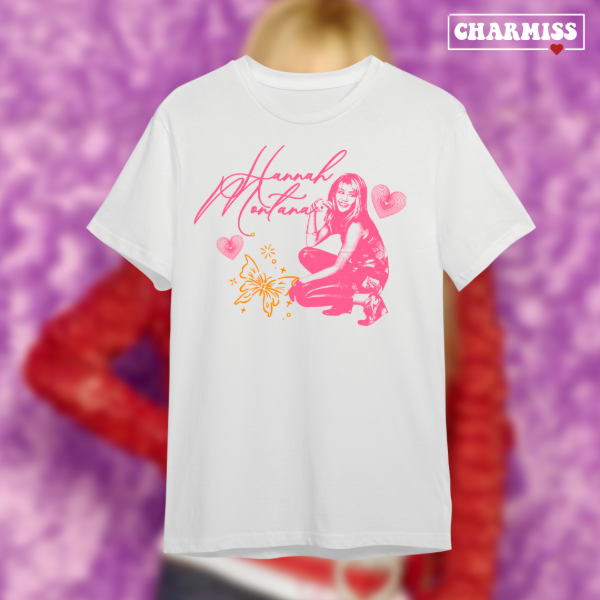 Remera oversize Hanna Montana