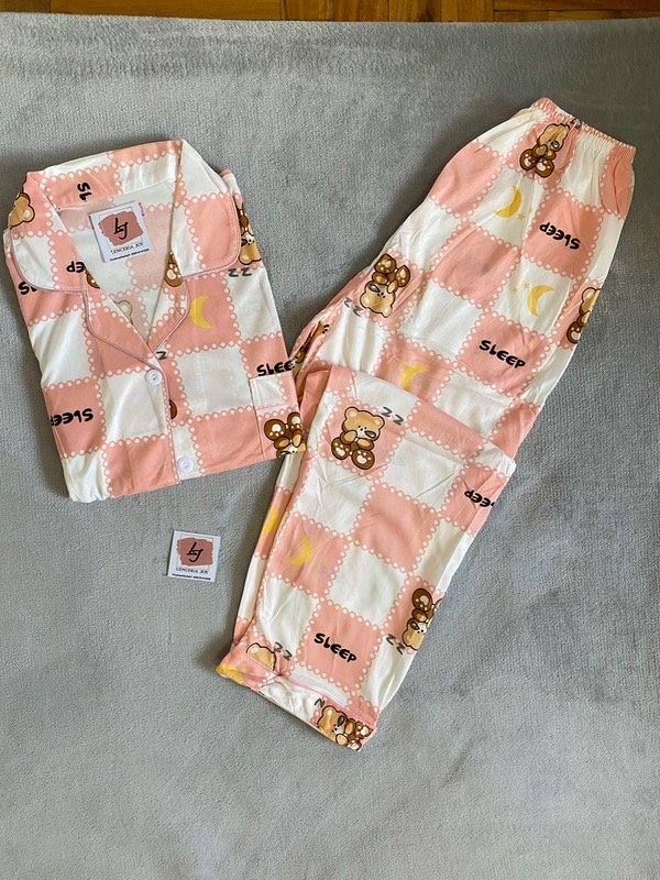 Producto - Pijama camisero ositos