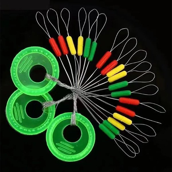Producto - Nudo Corredizo Tipo Cilindro de 3 Colores 5 Pack de 6 nudos - 1