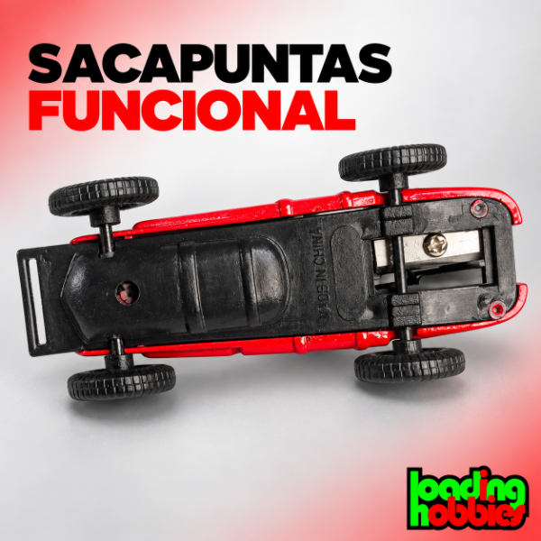 Producto - Sacapuntas Auto Carreras Antiguo Fangio Metalico Coleccion - 4