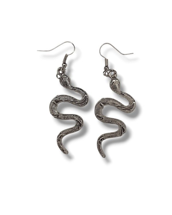 Producto - Aros serpiente piel