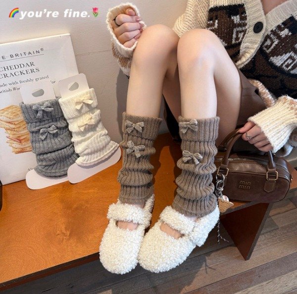 Producto - Polainas Moñitos