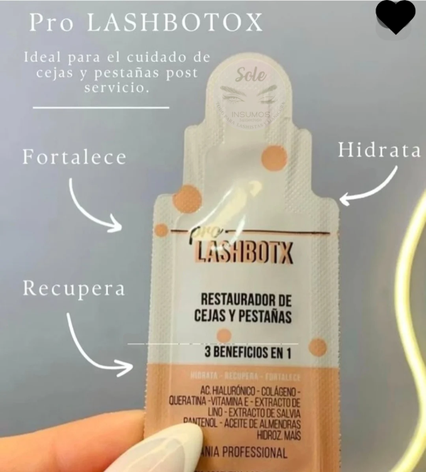 Producto - MELANIA LASHBOTX (restaurador de cejas y pestañas)
