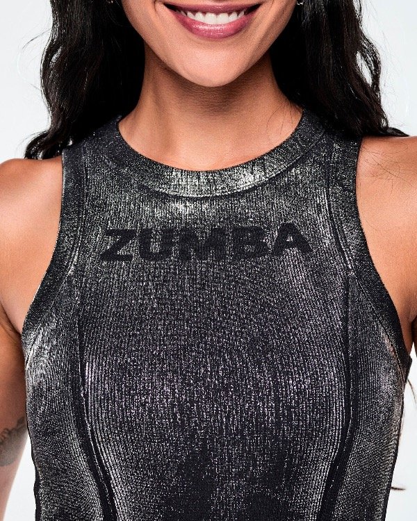 Producto - Rock 'n' Roll Fitted High Neck Rib Tank - 2