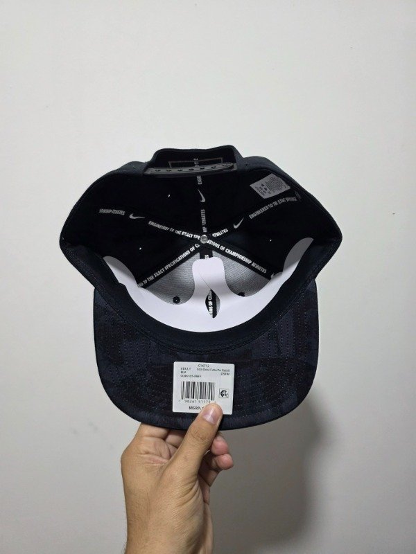 Snapback Francia national team total black Nike pro one size 2026 — imagen 7