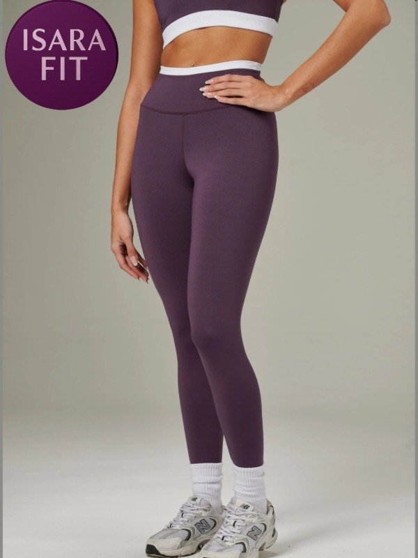 Producto - Calza Interval Plum - 2