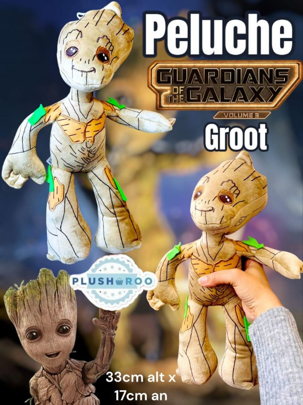 Producto - Peluche Premium PLUSHAROO 2024 Groot Guardianess de la Galaxia