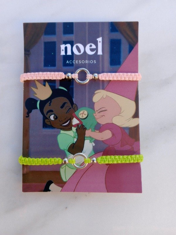 Producto - Pulseras para compartir de Tiana y Charlotte