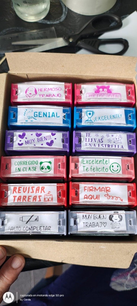 Producto - Sellos Automáticos prediseñados de Corrección