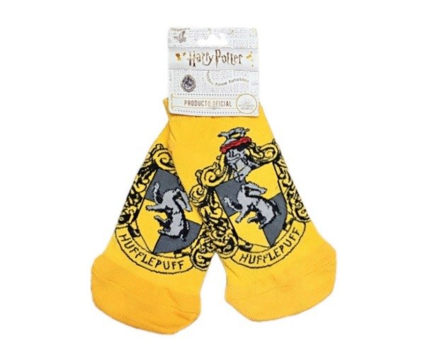 Producto - Medias Soquetes Hufflepuff Harry Potter Oficial