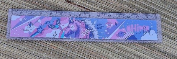 Producto - Regla 15 cm chimola unicornio