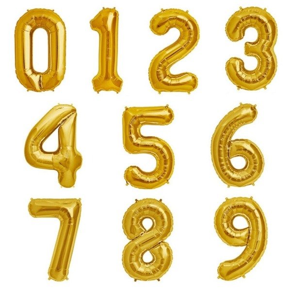 Producto - GLOBO TAMANO 32 (DORADO Y PLATEADO)