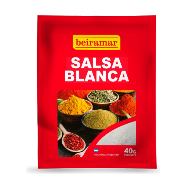 Producto - SALSA BLANCA BEIRAMAR 25u x 40grs