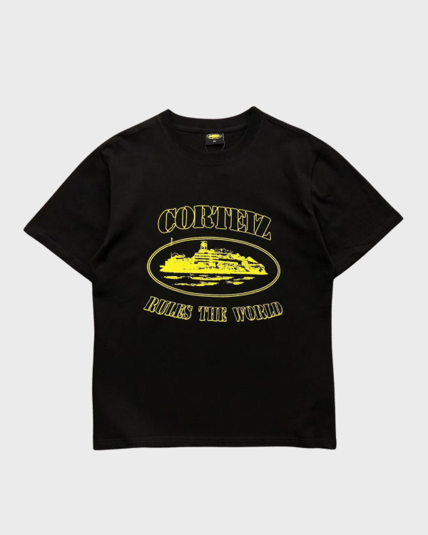 Producto - CORTEIZ ALCATRAZ TEE BLACK AND YELLOW