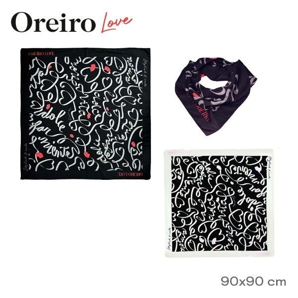 Producto - PAÑUELO DE SEDA OREIRO LOVE 19196