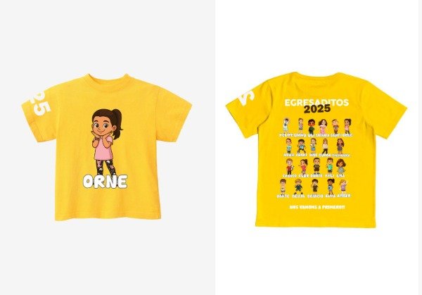 Producto - Remera Egresados Cartoon