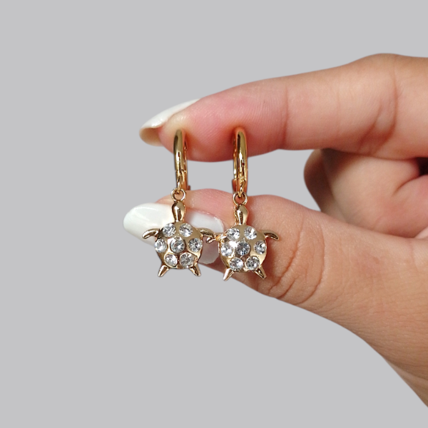 Producto - Argollas dije tortuga AD 40225