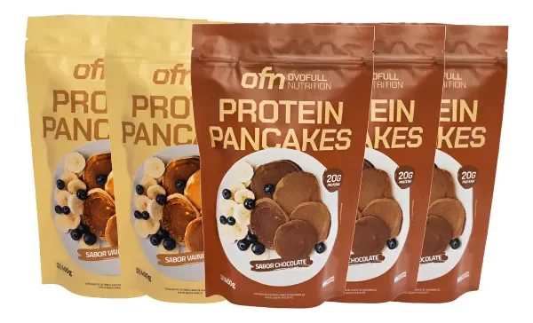 Producto - Ovofull Nutrition Pan Cake Proteico x 300 gr chocolate y vainilla