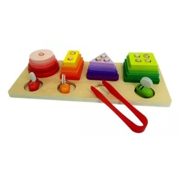 Producto - JUEGO DE ROMPECABEZA 3EN1 ABEJA MD36