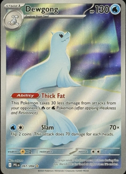 Producto - Dewgong - 097/094 - ME02: Phantasmal Flames (PFL)