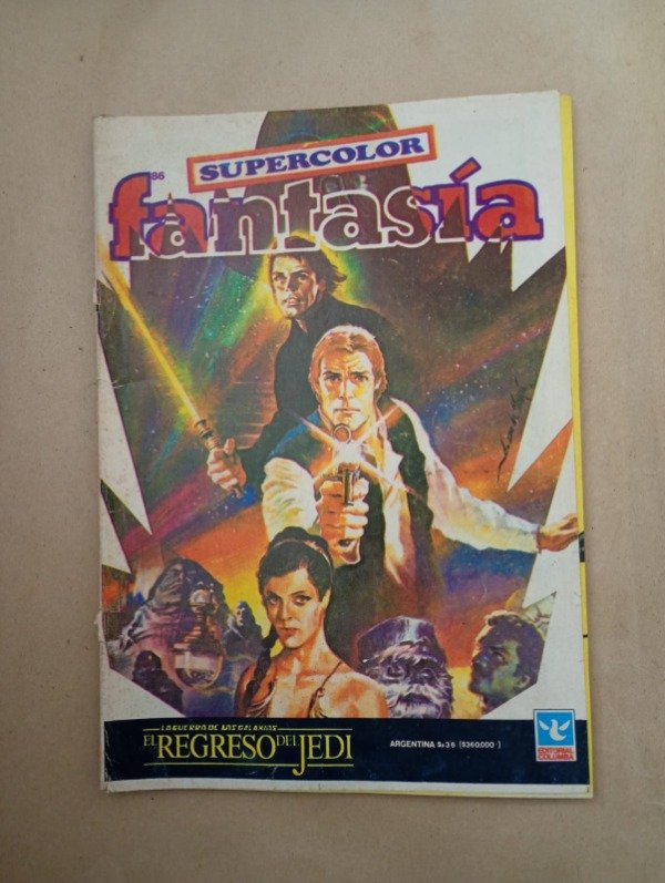 Producto - Fantasía Supercolor #86 El regreso del Jedi - Columba Diciembre 1983