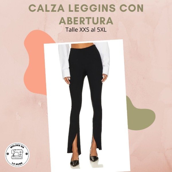 Producto - Calza Leggins con Abertura