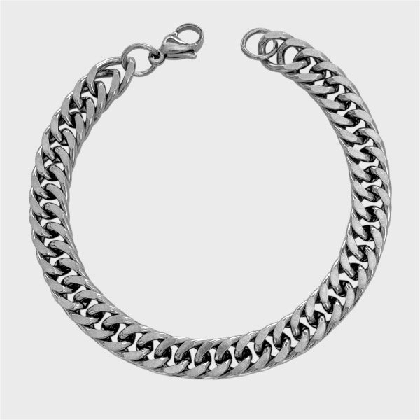 Producto - Pulsera de acero quirúrgico - Chata - Doble