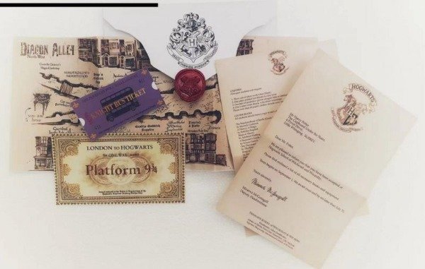 Producto - Carta de Hogwarts