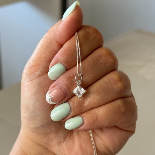 Producto - DIJE ITALIANO -PLATA 925- ROMBO CUBIC