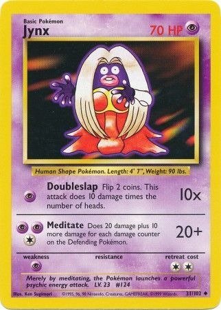 Producto - Jynx (31/102) [Base Set Unlimited]
