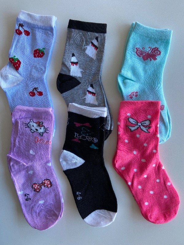 Producto - Pack x3 medias 2/4 niña - 1