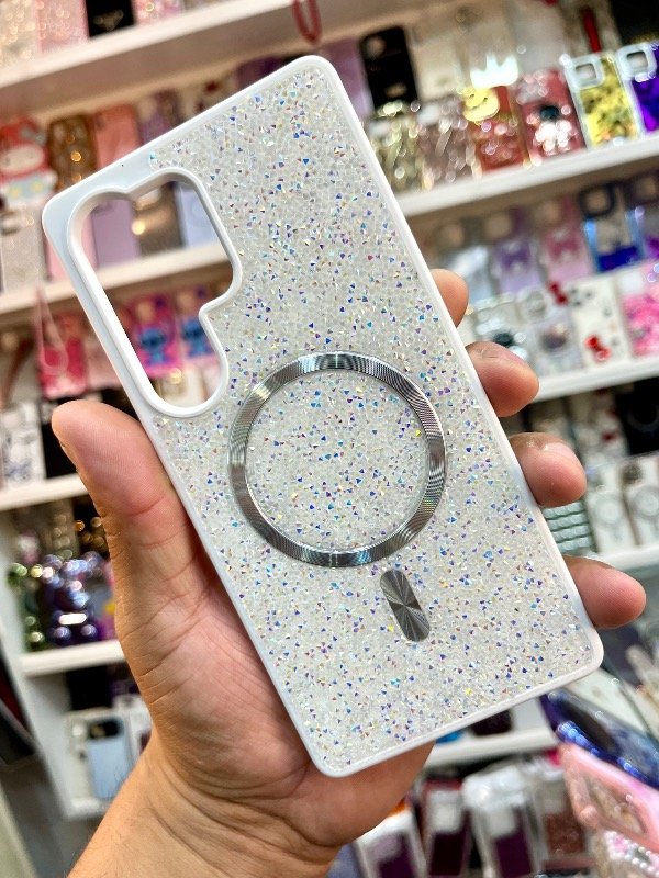 Producto - Funda Mag Safe Brillo Samsung S25 ultra - 1