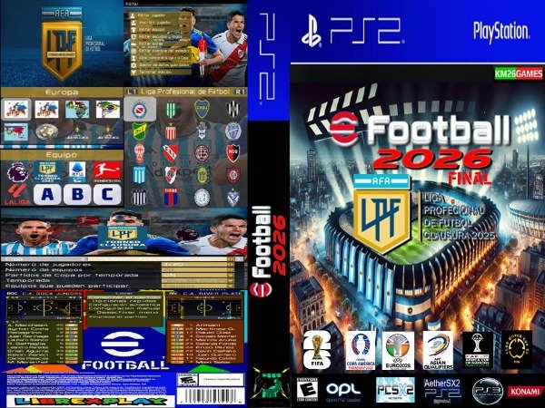 Producto - eFOOTBALL 2026 CLAUSURA ARGENTINO 2025 FINAL