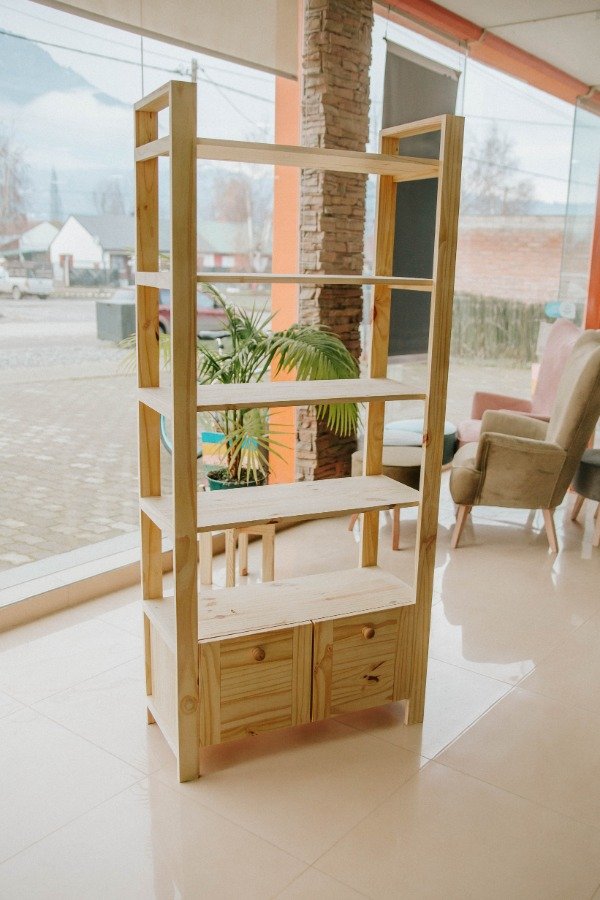 Producto - Biblioteca Escandinava C/Puertas