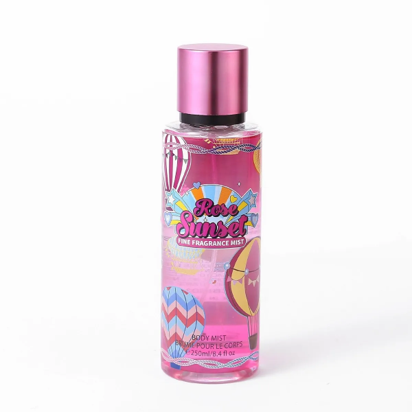 Producto - Body splash con glitters Rose sunset x 250ml