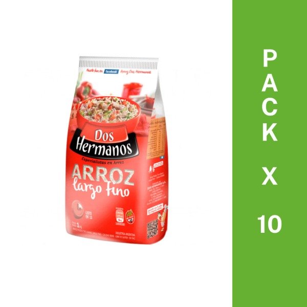 Producto - Pack arroz x 1kg - Dos Hermanos