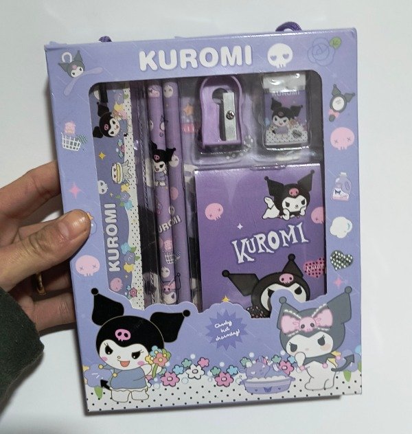 Producto - Kit librería kuromi en cajita