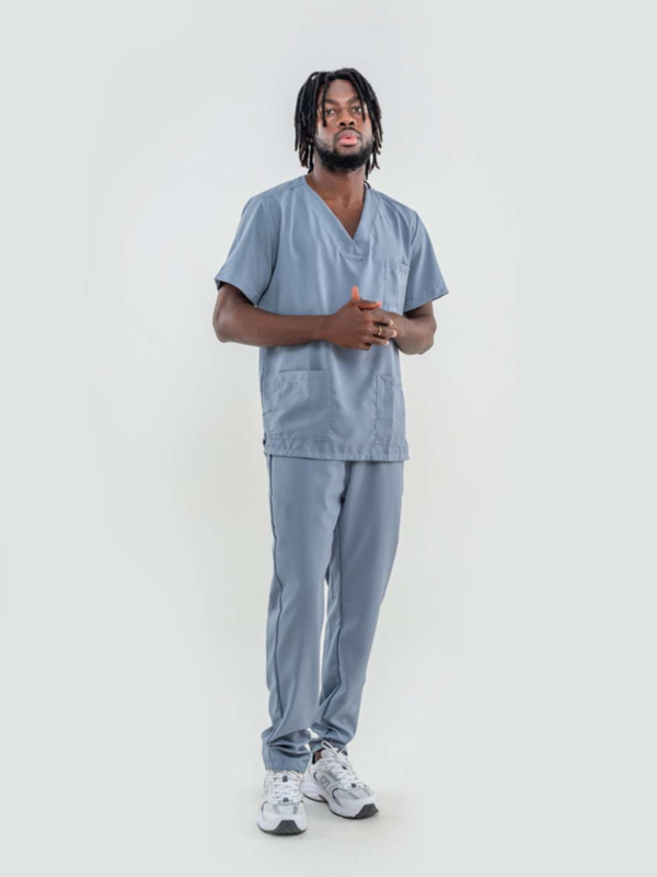 Producto - Ambo Básico Masculino Gris (Ultimo talle L/ G)