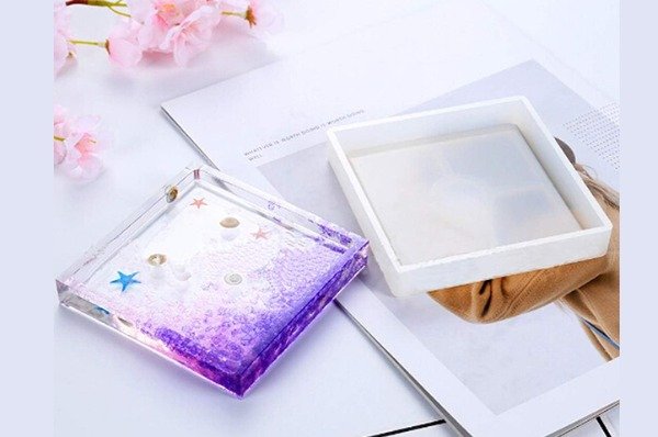Producto - Molde Silicona Posavasos Cuadrado