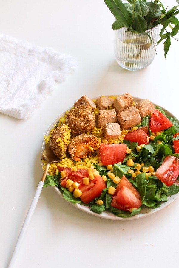 Producto - Bowl nutritivo con pollo