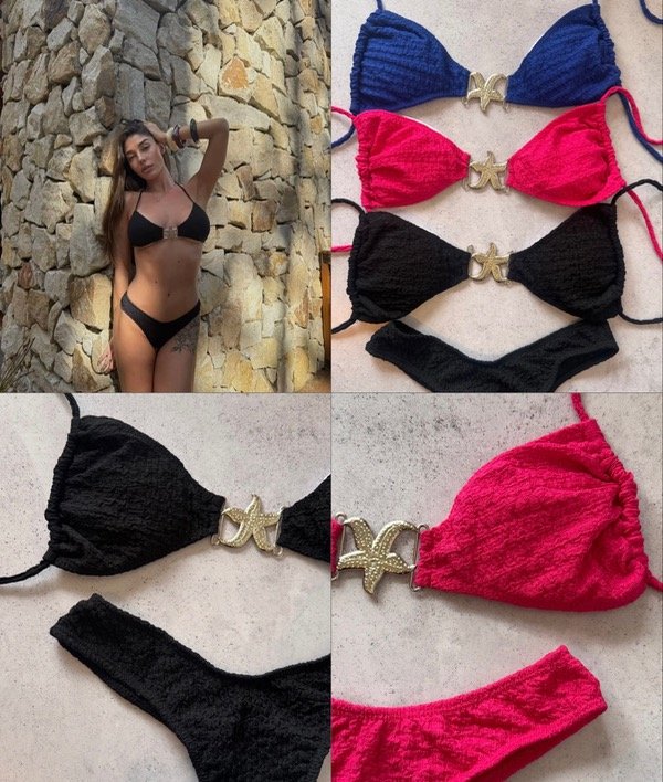 Producto - Bikini AVIO ESTRELLA I Colores