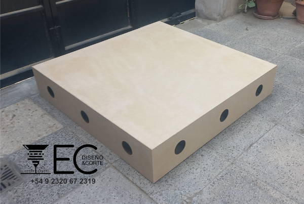 Producto - Tarima Cuadrada Recta