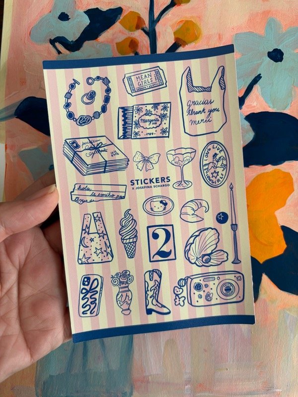 Producto - Plancha Stickers recuerditos