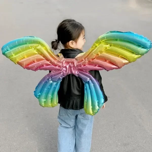 Producto - ALAS INFLABLES METALIZADAS MULTICOLOR X UNIDAD