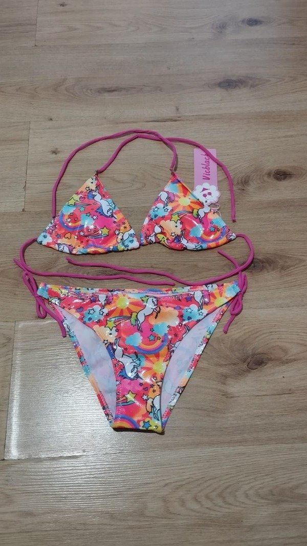 Producto - Bikini nena con vedetina talle  12