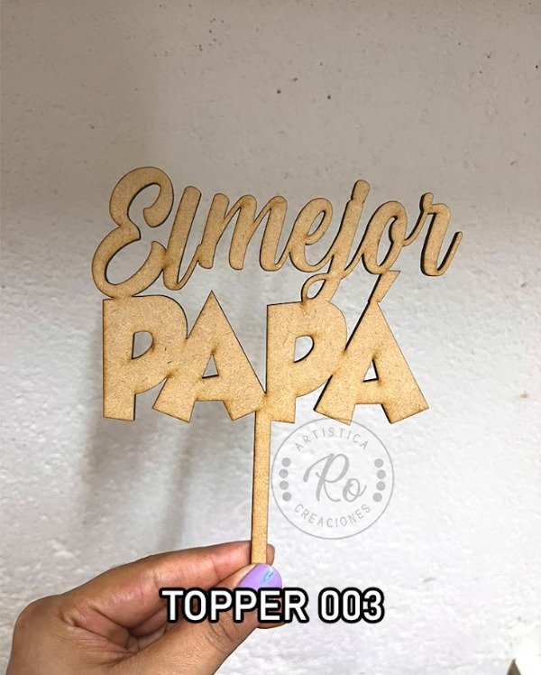 Producto - TOPPER 003- PARA TORTA