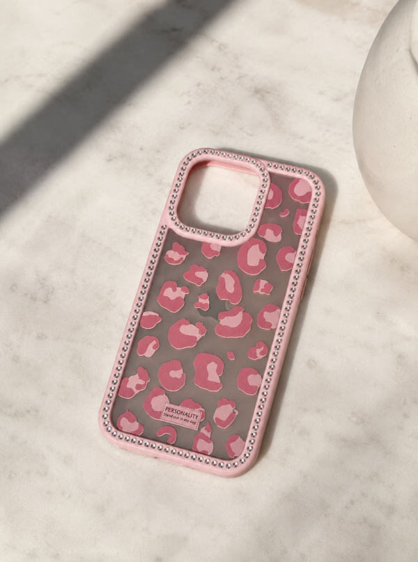 Producto - Case animal print (rosa)