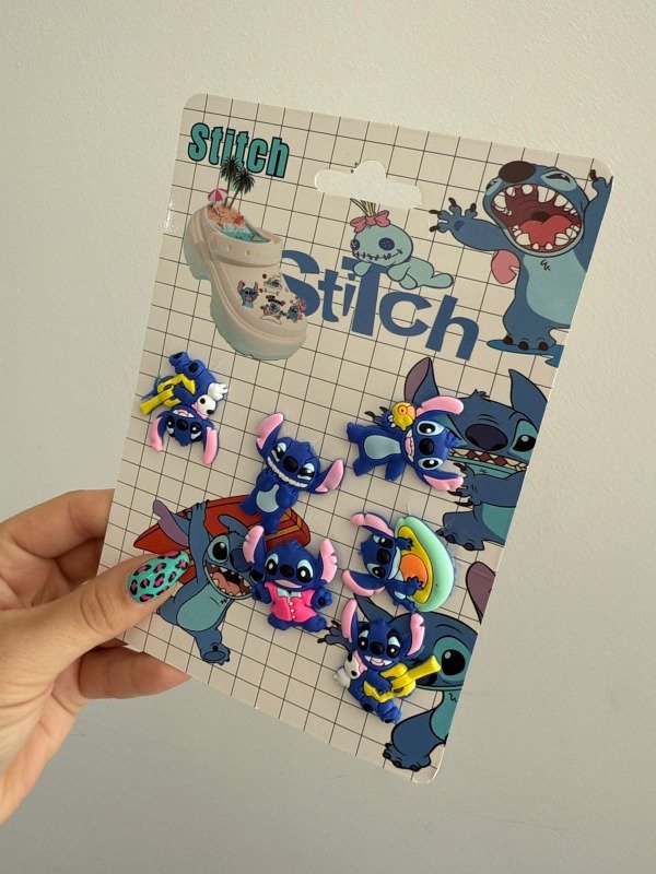 Producto - Pack de Pins para crocs Stitch modelo 2