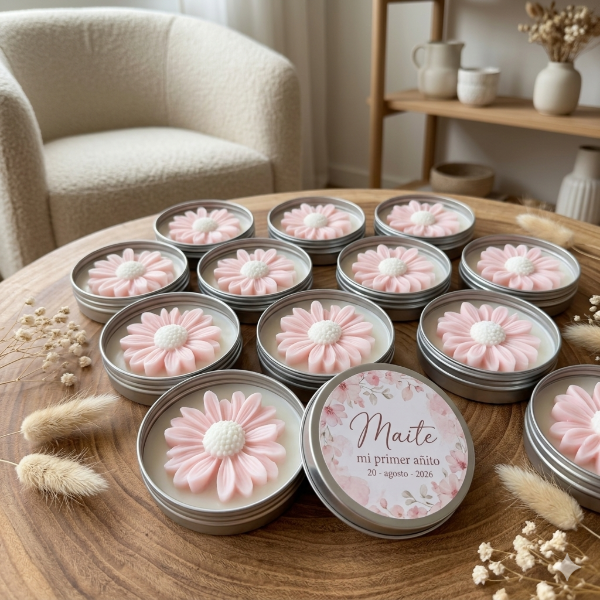 Producto - VELA MARGARITA EN LATA PASTILLERA PERSONALIZADA - 0