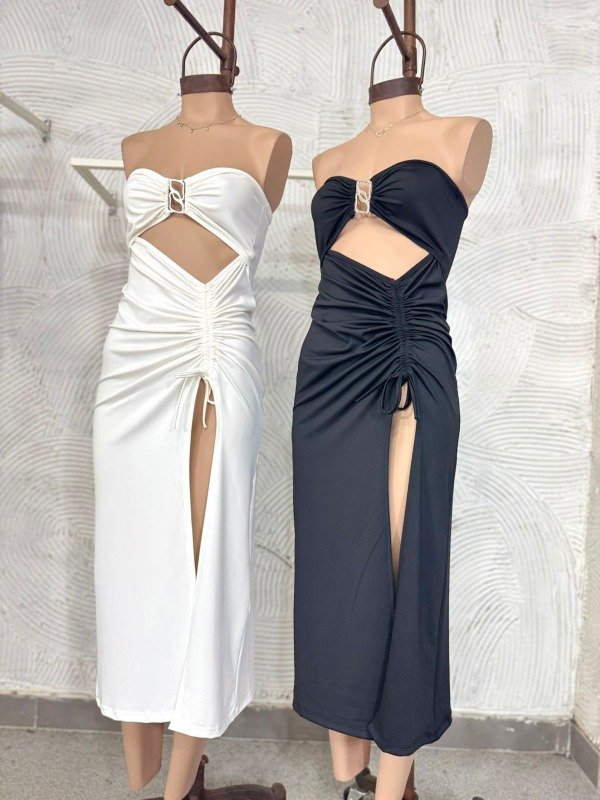 Producto - Maxivestido Fruncido